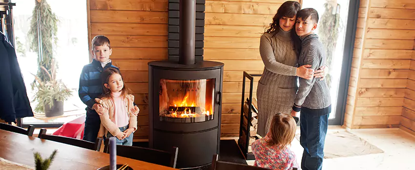 Morso Cast Iron Fireplace Insert Installation in Golden Valley, Minnesota