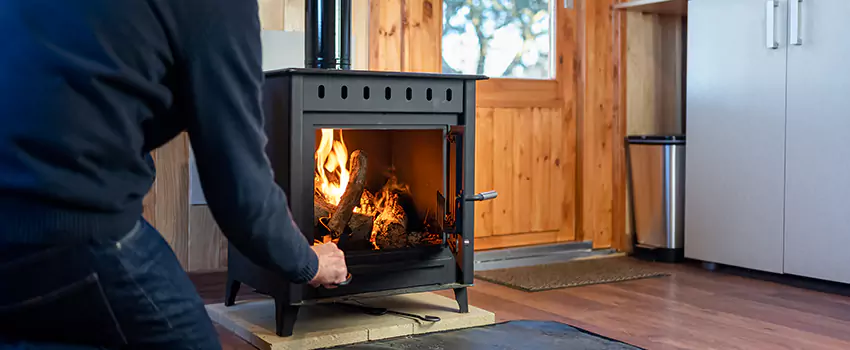 Open Hearth Wood Fireplace Installation in Golden Valley, MN