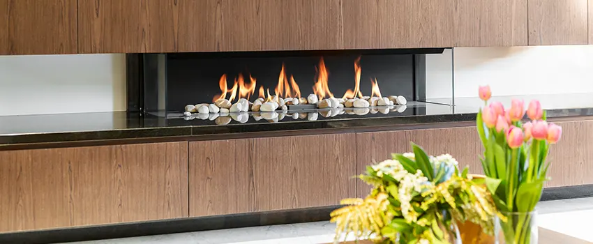 Double-height Fireplace Design Refurbishment in Golden Valley, Minnesota